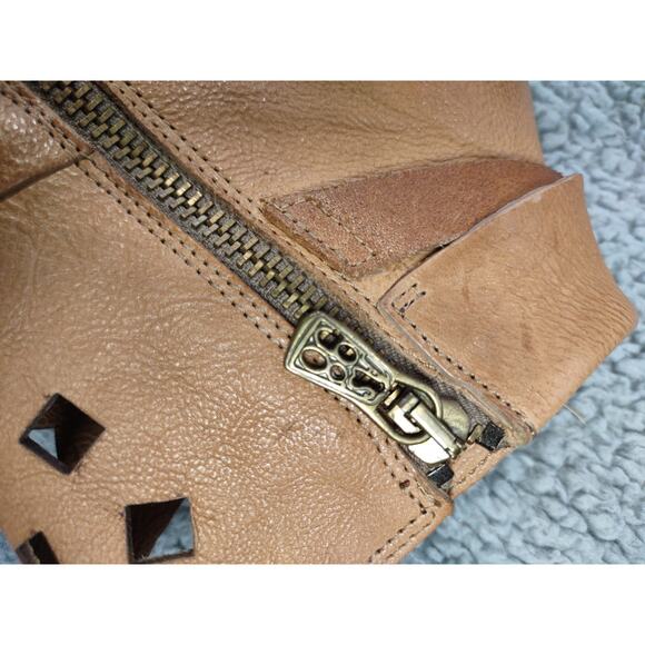 A.S.98 boots Sundance sz 9 /40 tan Italian leather msrp$498 - Picture 6 of 8